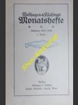Velhagen und Klasings Monatshefte - 1908-1909 - 1. Band - náhled