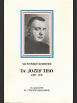 Slovenský rodoľub Dr. Jozef Tiso (1887-1947) - náhled