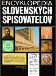 Encyklopédia slovenských spisovateľov 1. a 2. zväzok - náhled