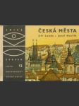 Česká města - náhled