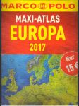 Maxi atlas europa 2017 - náhled
