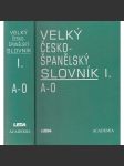 Velký česko-španělský slovník, I. - II. díl - náhled