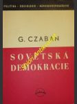 Sovětská demokracie - czaban gustav - náhled
