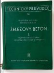 Železový beton. 1. díl, Technologie betonu, konstrukční prvky a výpočty - náhled