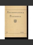 Archaeologica Pragensia 10/1989 [archeologický sborník, archeologie, Muzeum hlavního města Prahy] - náhled