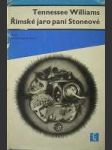 Římské jaro paní Stoneové - náhled