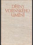 Dějiny vojenského umění II. - náhled