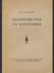 Cechovníctvo na Slovensku - náhled