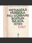Metodická příručka pro ochranu rostlin na rok 1978/9 - náhled