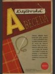 Krejčovská abeceda - náhled