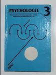 Psychologie 3 - pedagogická psychologie pro 3. ročník středních pedagagogických škol - náhled