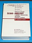 Odborný slovník česko-anglický z oblasti ekonomické, obchodní, finanční a právní - náhled