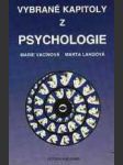 Vybrané kapitoly z psychologie - náhled