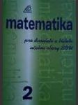 Matematika pro dvouleté a tříleté studijní obory sou 2 - náhled