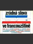 Zrádná slova ve francouzštině - náhled