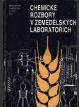 Chemické rozbory v zemědělských laboratořích ii. díl 2. část - náhled