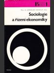 Sociologie a řízení ekonomiky - náhled