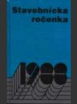 Stavebnícka ročenka 1988 - náhled