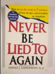 Never be lied to again - náhled