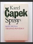 Spisy : Boží muka, Trapné povídky  - náhled