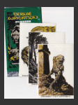 Sběratelské karty - Bernie Wrightson - Fantasy art stickers - náhled