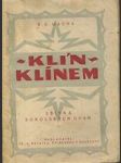 Klín klínem - Sbírka sokolských úvah 1922/23 - náhled