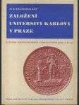 Založení University Karlovy v Praze - náhled