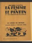 La Femme et le Pantin. Roman espagnol - náhled