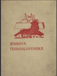Sborník: Jednota českolsovenská - náhled
