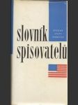 Slovník spisovatelů - Spojené státy americké - náhled