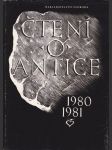 Čtení o antice 1980-1981 (veľký formát) - náhled