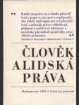 Člověk a lidská práva (Dokumenty OSN k lidským právům) - náhled