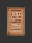 Dějiny francouzské literatury - náhled