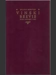 Vinski brevir - náhled