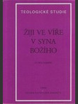 Žiji ve víře v Syna Božího / Teologické studie - náhled