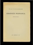 Hranice poznania /1941/ - náhled