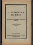 Acta Botanica Bohemica - náhled