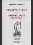 Nejapné aféry aneb Privatizace po česku - náhled