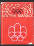 Olympijské hry 1976 Montreal Innsbruck (veľký formát) - náhled