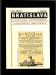 Bratislava a počiatky Slovenského národného obrodenia - náhled