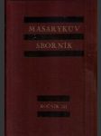 Masarykův sborník - časopis pro studium života a díla T.G. Masaryka, sv.III. : 1928-29 - náhled