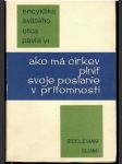 Ako má cirkev plniť svoje poslanie v prítomnosti - náhled