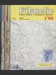 Filatelie ;ročník 1992; čísla 1-12 - náhled