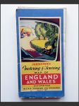 Motoring and Touring map of England and Wales - náhled