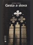 Gesta a slova - náhled