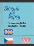 Slovník do kapsy česko-anglický anglicko-český - náhled