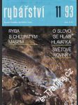 1993/11 časopis Rybářství - náhled