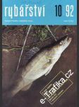1992/10 časopis Rybářství - náhled