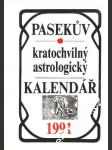 Pasekův kratochvilný astrologický kalendář, 1991 - náhled