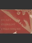 VIII. slet všesokolský v Praze roku 1926 - náhled
